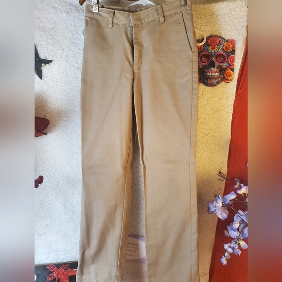 Khacki School Uniform Pants - Picture 1 of 6